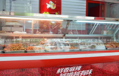 绝味鸭脖店内装修